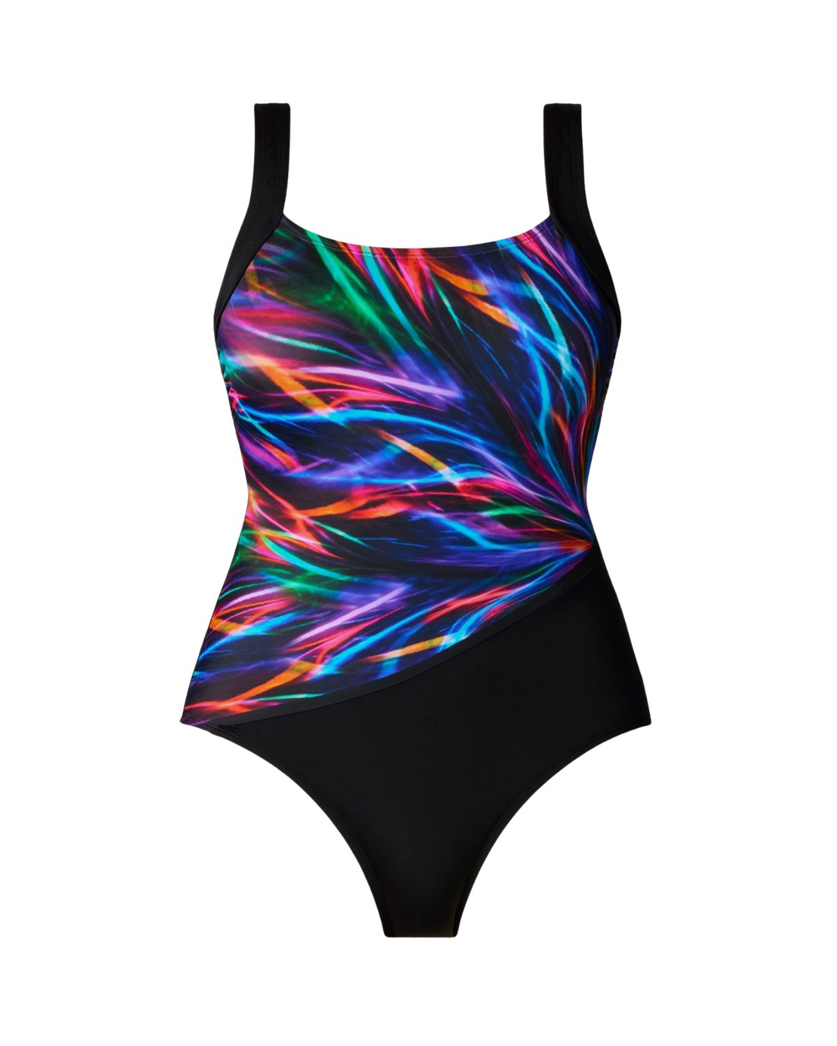 Shape Solver Sport Square Neck Illusion Tank One Piece (More colors available) - SVS260103