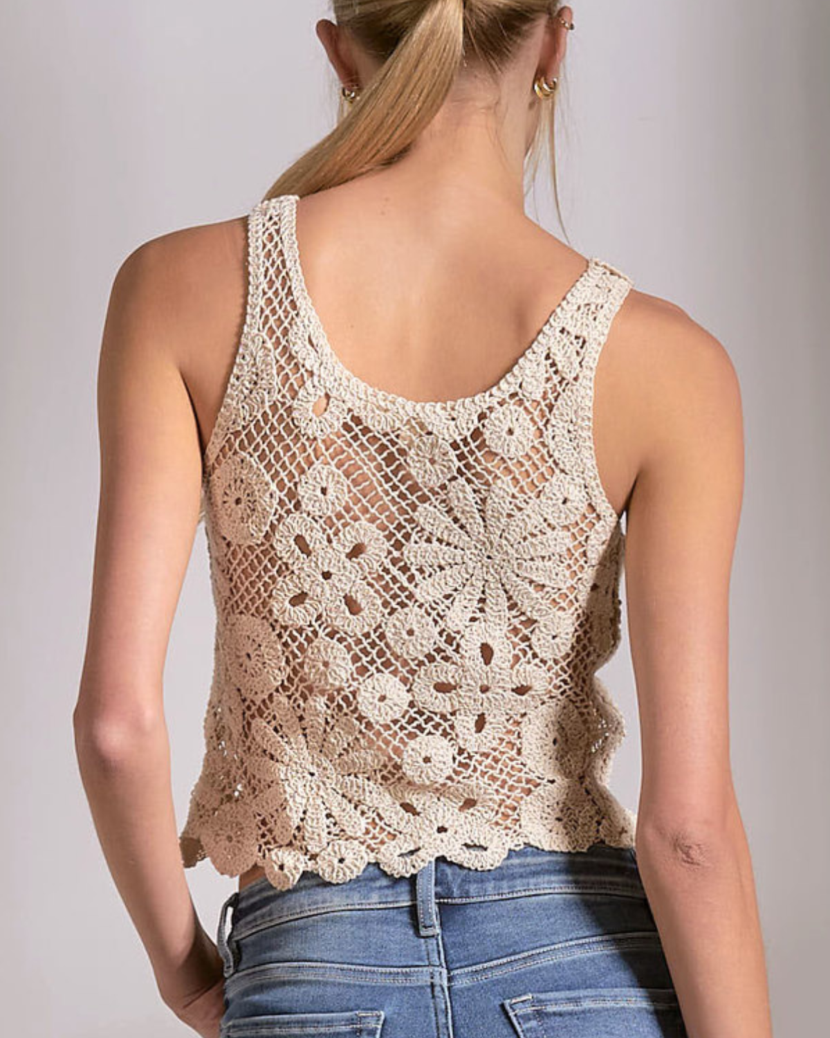 Elan Lace Tank Top (More Colors Available) - SW11679