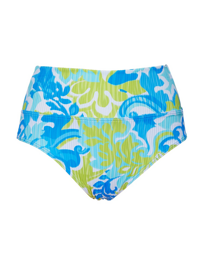 2025 Sunsets Sandbar Rib Ocean Muse Hannah High Waist Bikini Bottom - 33B
