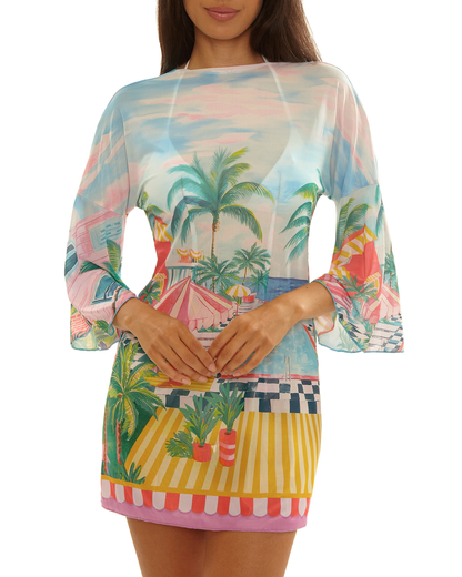 Becca by Rebecca Virtue Miami Beach Tunic Cover Up - 8839671