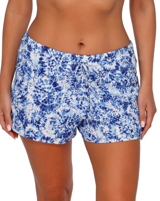Sunsets Island Ink Rib Laguna Swim Short - 905B