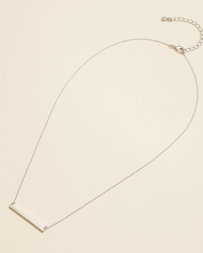Frem 18K Gold Dipped Bar Necklace (More Options Available) - 4DN18011