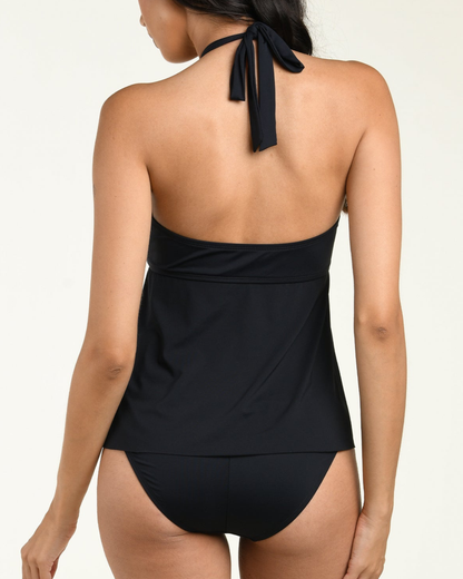 La Blanca Island Goddess Bandeau Tankini Top - LB6ZZ83