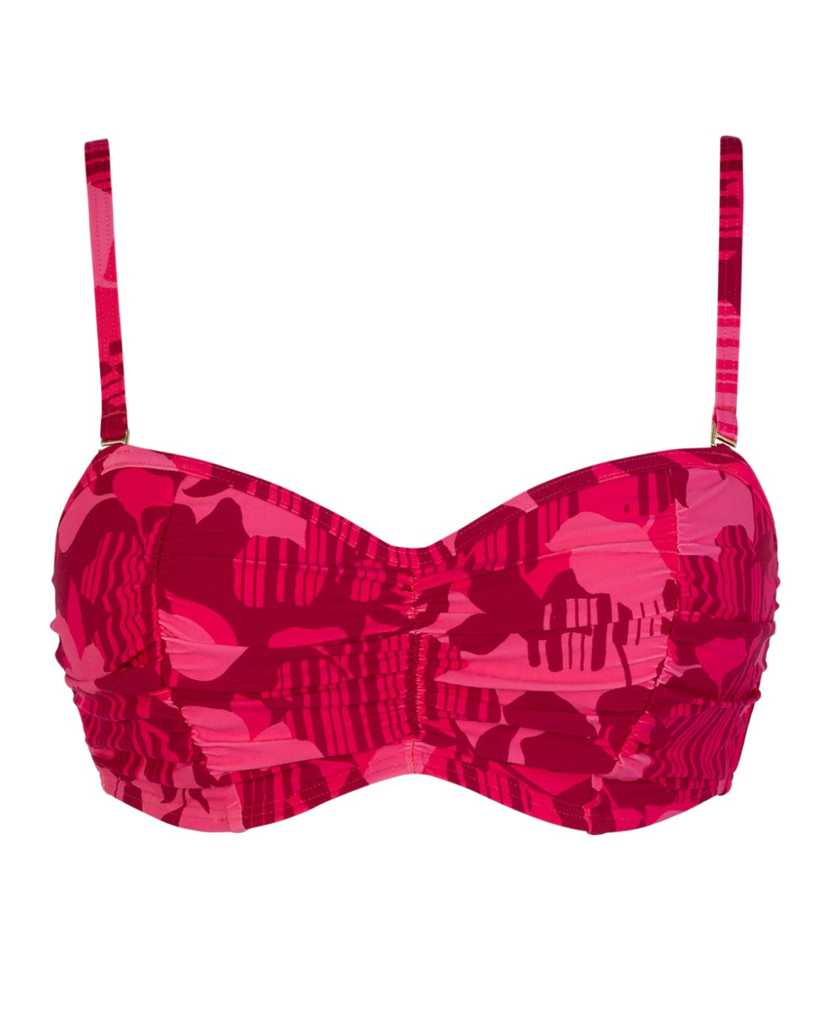 Sunsets Rambling Rose Loretta D+ Underwire Bandeau Top - 500