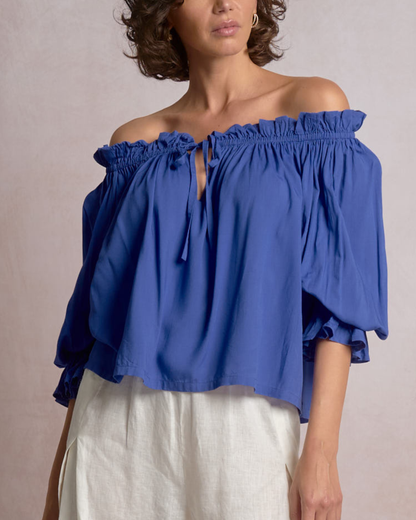 Elan Off Shoulder Top (More Colors Available) - RY11572