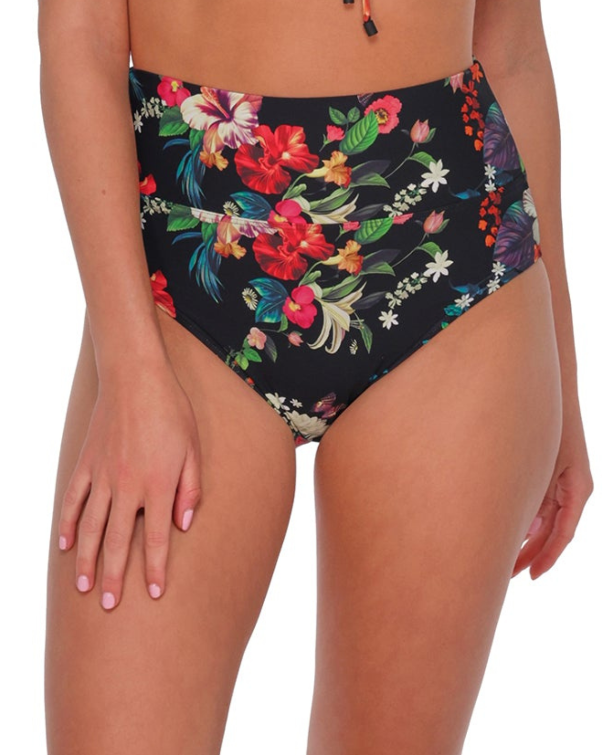 Sunsets Fleur Noire Hannah High Waist Fold Over Bottom - 33B