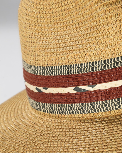 Shiraleah Braided Trim Panama Hat - 30H5086
