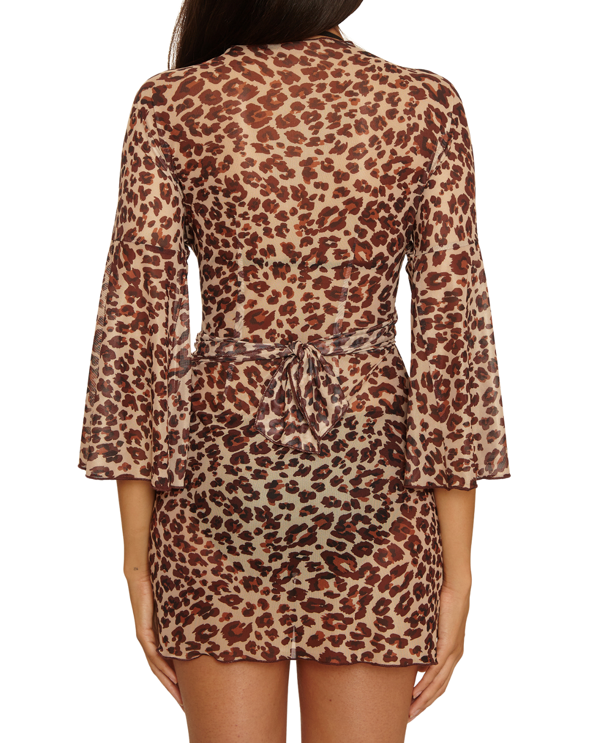 Becca by Rebecca Virtue Safari Mesh Tunic Cover Up - 1939671