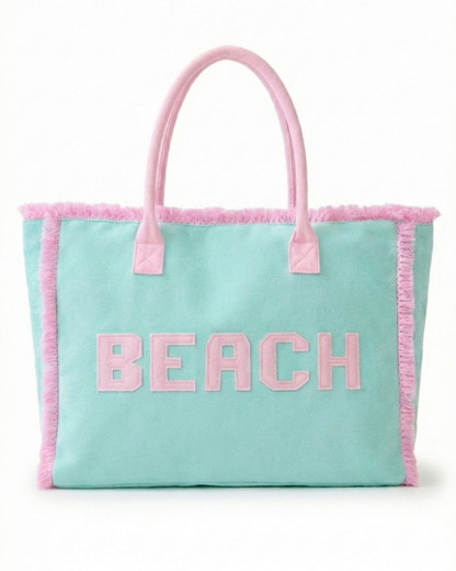 Fame Beach Fringe Tote Bag (More Colors Available) - MB0330