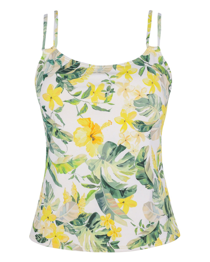 Sunsets Isla Soleil Crepe Taylor D+ Underwire Tankini Top - 75