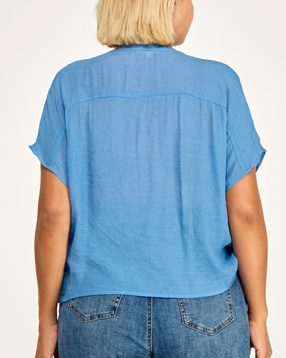 Winslow Plus Size Coastal Charm Blouse - T1036114X