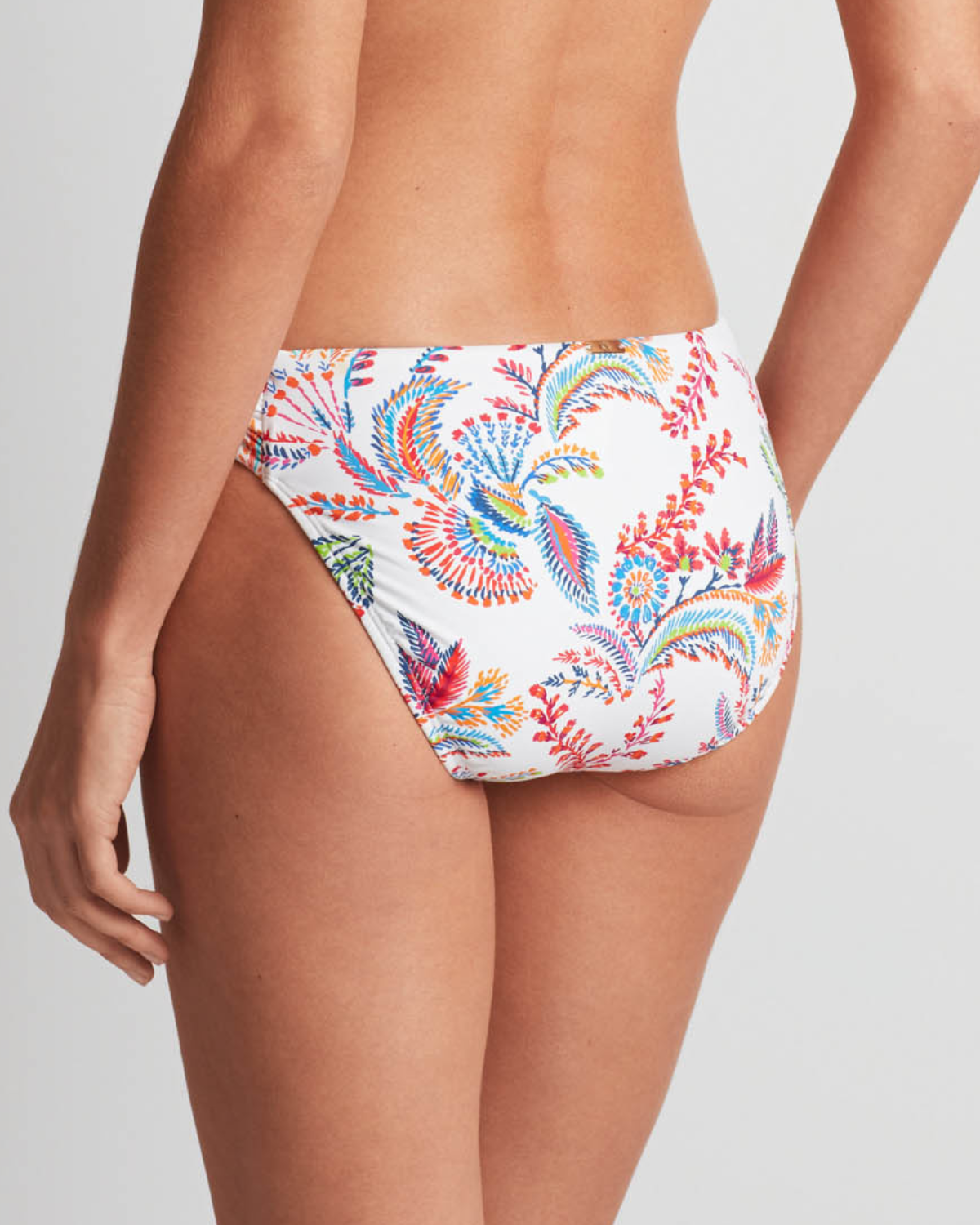 2025 Lauren Ralph Lauren Fleurette Floral Twist Side Tab Hipster Bikini Bottom - 20530253