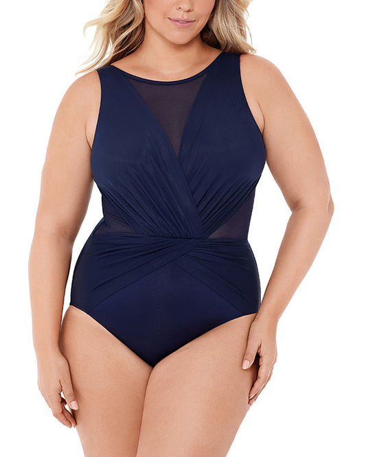 2024 Miraclesuit Women's Plus Solid Palma One Piece (More colors available) - 6518885W