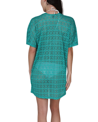 J Valdi Diamante Open Front Kimono Cover Up (More Colors Available) - J15466