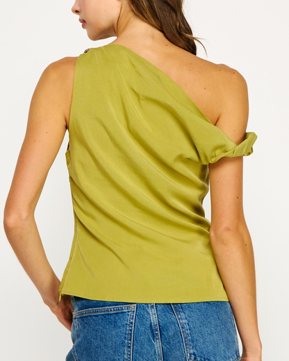 Strut & Bolt Asymmetric Twisted Bead Top - T-50611