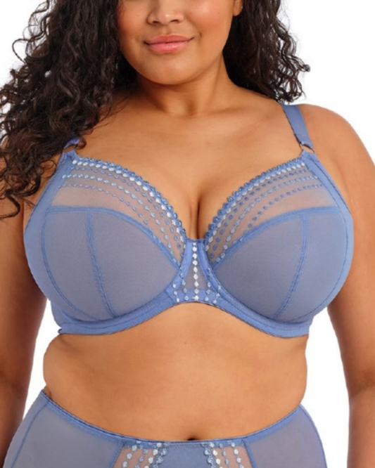 Elomi Matilda Plunge Underwire Bra - 8900 - Lunar Blue
