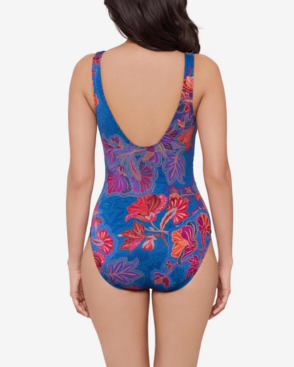 Miraclesuit Decoupage Swizzle One Piece - 6566397