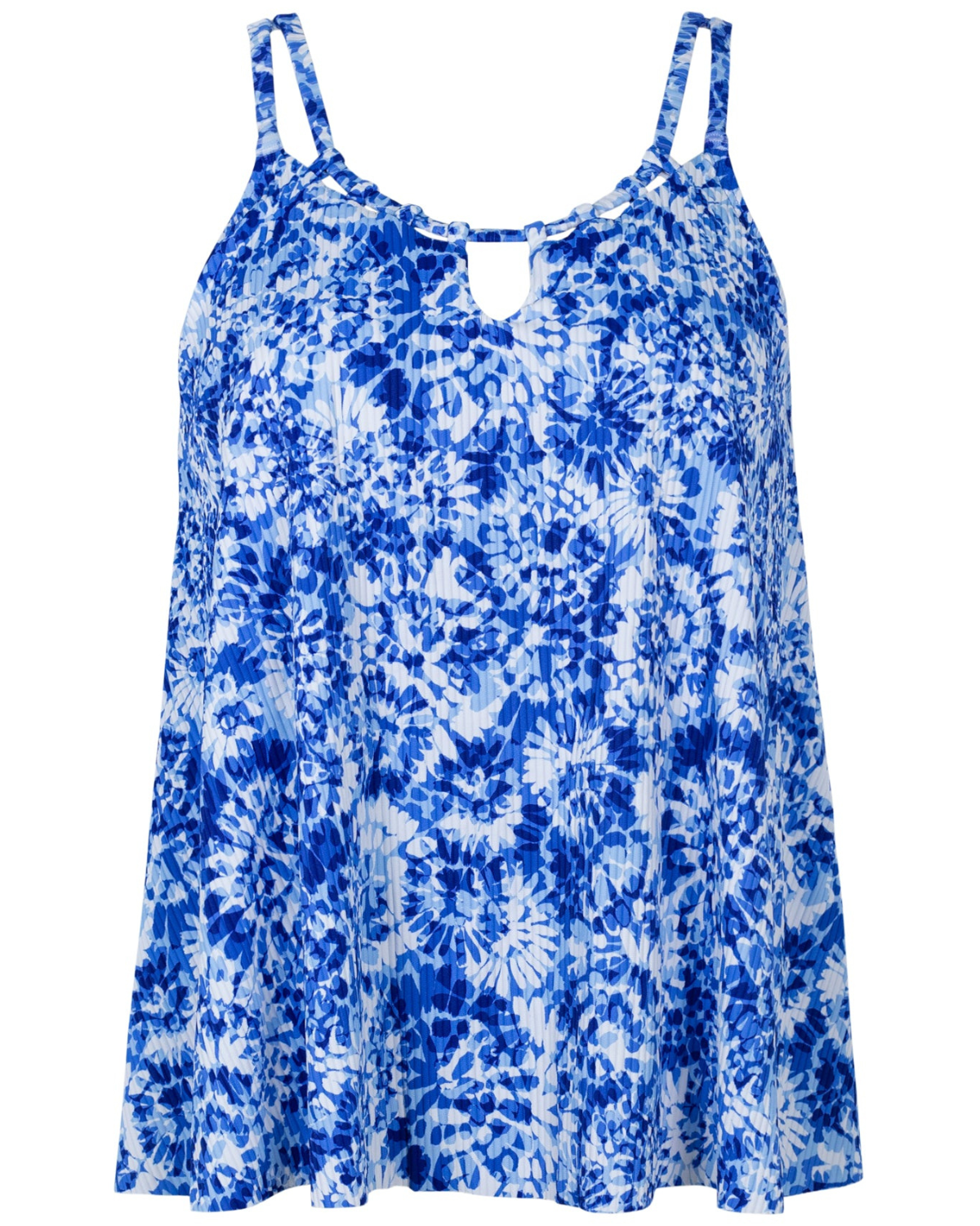 Sunsets Escape Island Ink Rib Sadie Tankini Top - 964T