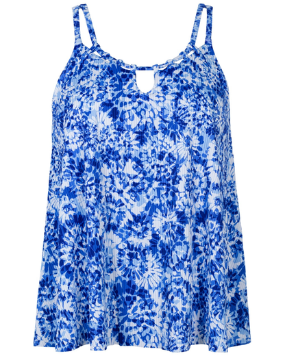 Sunsets Escape Island Ink Rib Sadie Tankini Top - 964T