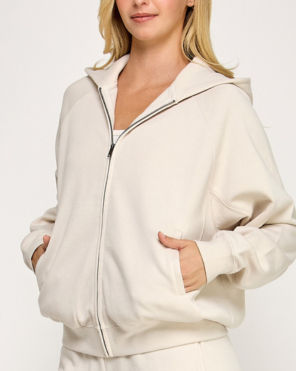 Reflex Basic Fleece Zip Up Hoodie (More colors available) - JK482