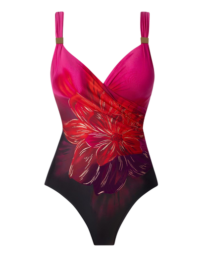 Miraclesuit Petali Rosa Siren Underwire One Piece - 6567317