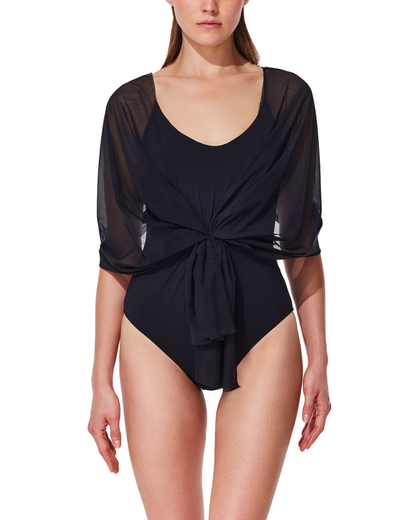 Gottex Yuri Flower Multi Way Mesh One Piece - 26YU035