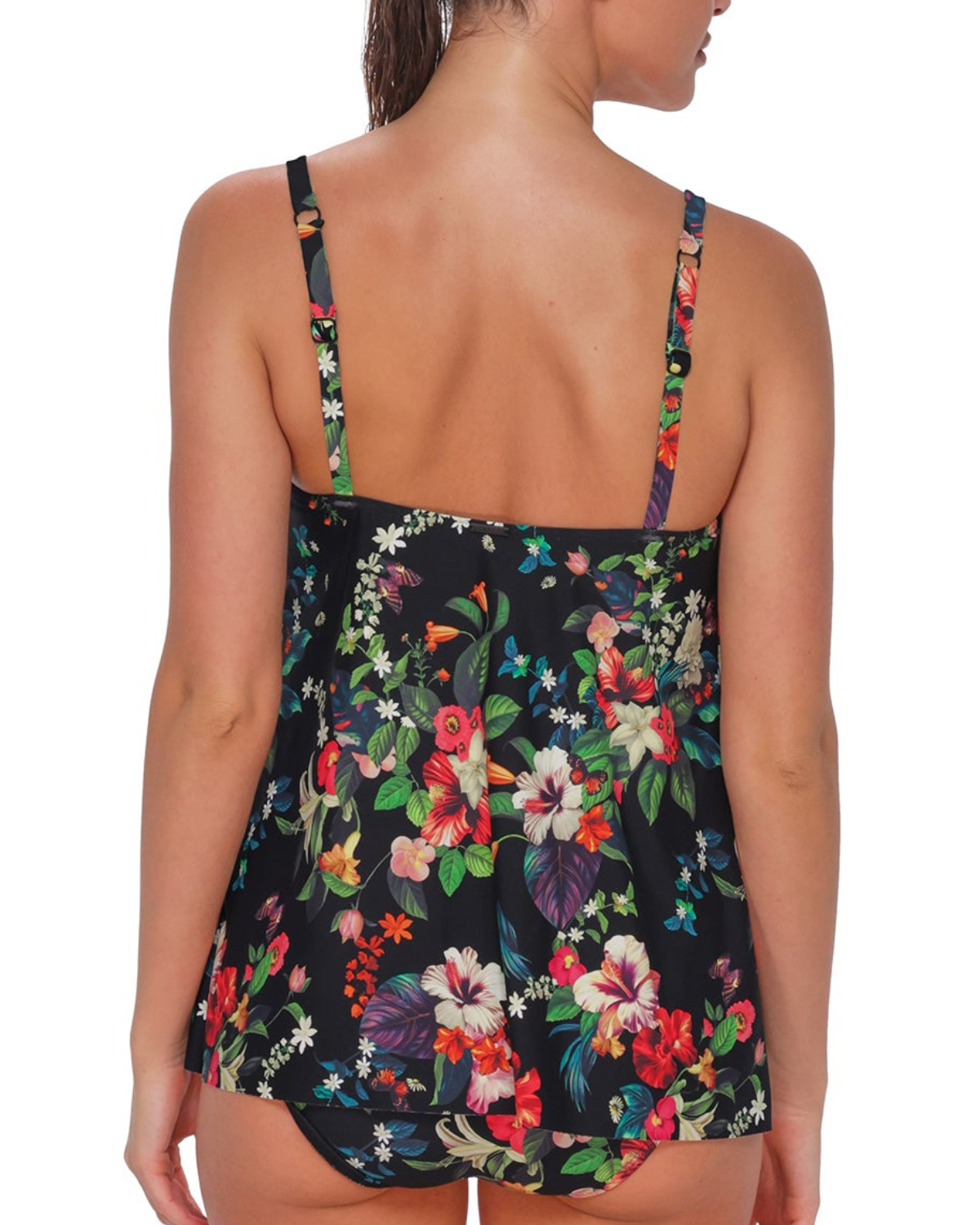 Sunsets Fleur Noire Elena Tankini D+ Wire Free Top - 763