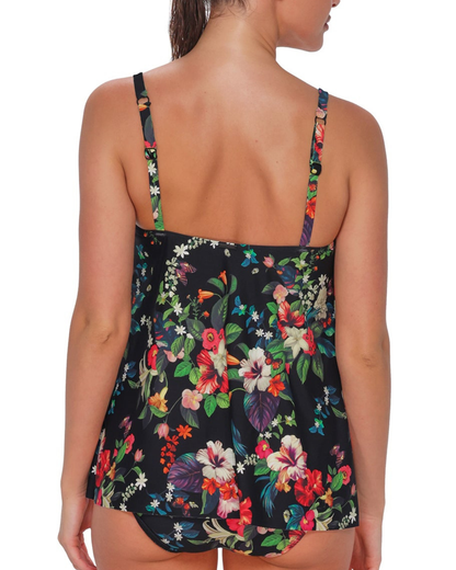 Sunsets Fleur Noire Elena Tankini D+ Wire Free Top - 763