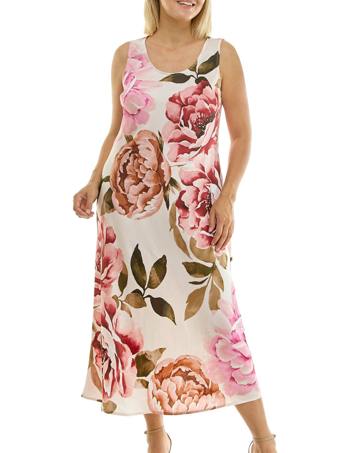 Winslow Plus Size Print Harmony Satin Maxi Dress - G117911b97X