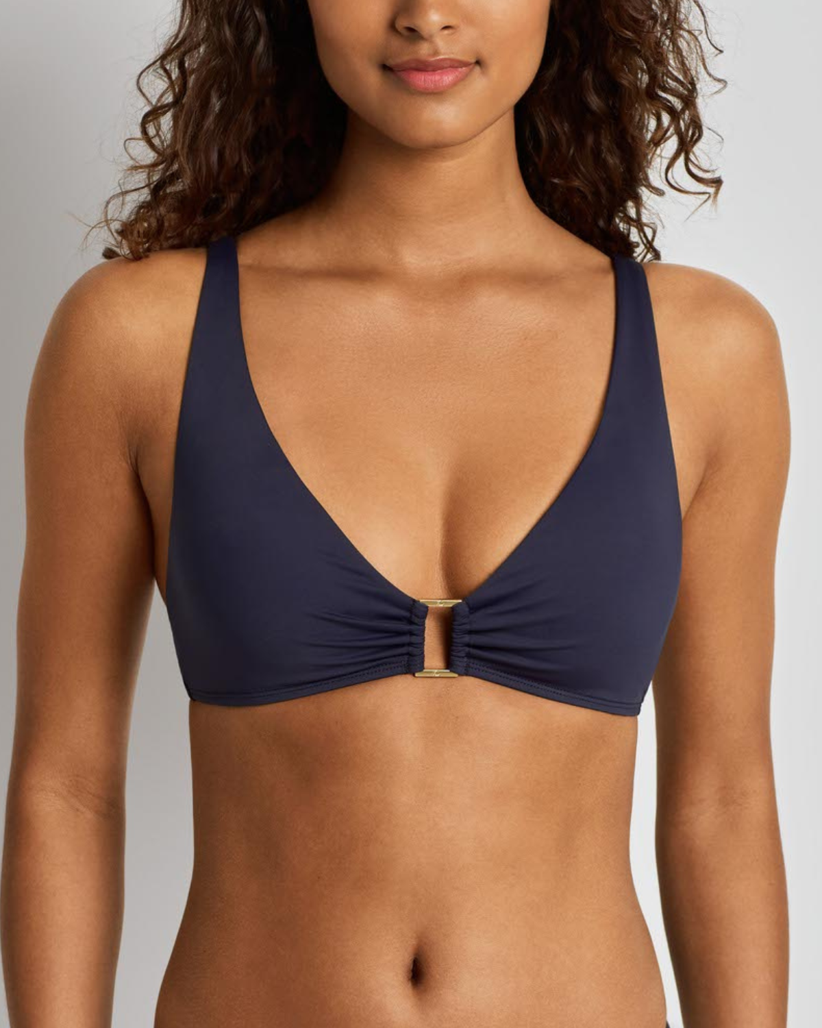 Lauren Ralph Lauren Beach Club Solids Ring Bikini Top (More Colors Available) - 20601042