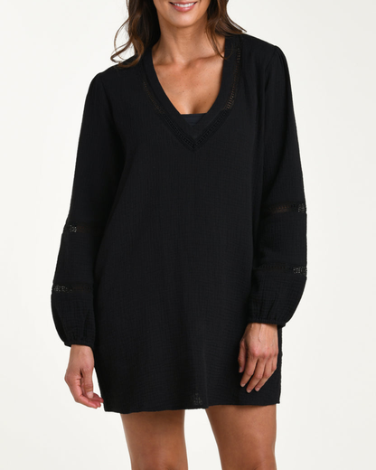 La Blanca Seaside Covers V-Neck Tunic Cover Up - LB6CZ38