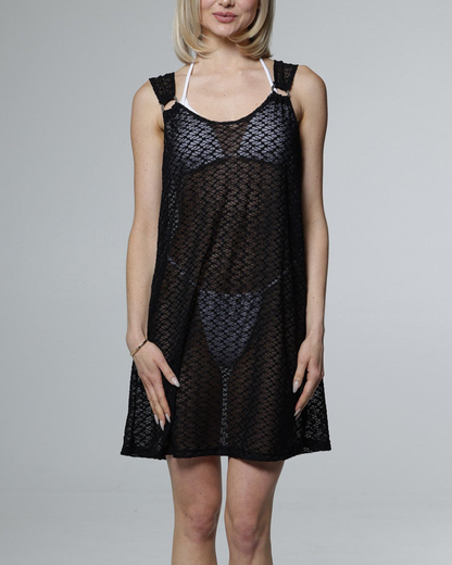J Valdi Escala Ring Tank Dress (More Colors Available) - J18386