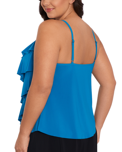 2025 Trim Shaper Plus Solids Rachel Tankini Top- 6534021W
