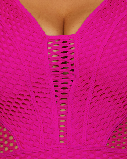 2025 Becca ETC by Rebecca Virtue Castaway Plus Size Show and Tell One Piece - 6891057