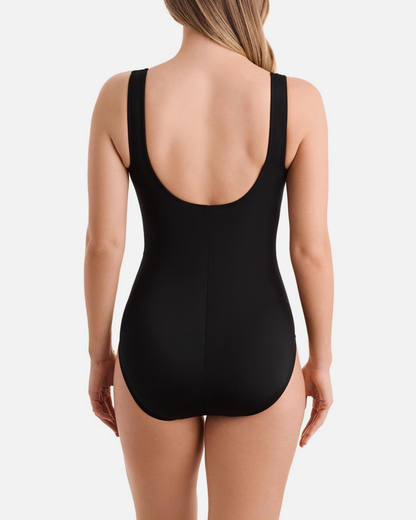 Shape Solver Sport Square Neck Illusion Tank One Piece (More colors available) - SVS260103