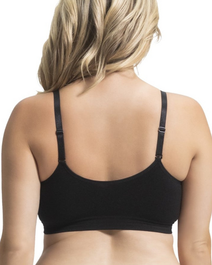 Joy Bra V-neck with Lace Trim (More Colors Available) - 9043