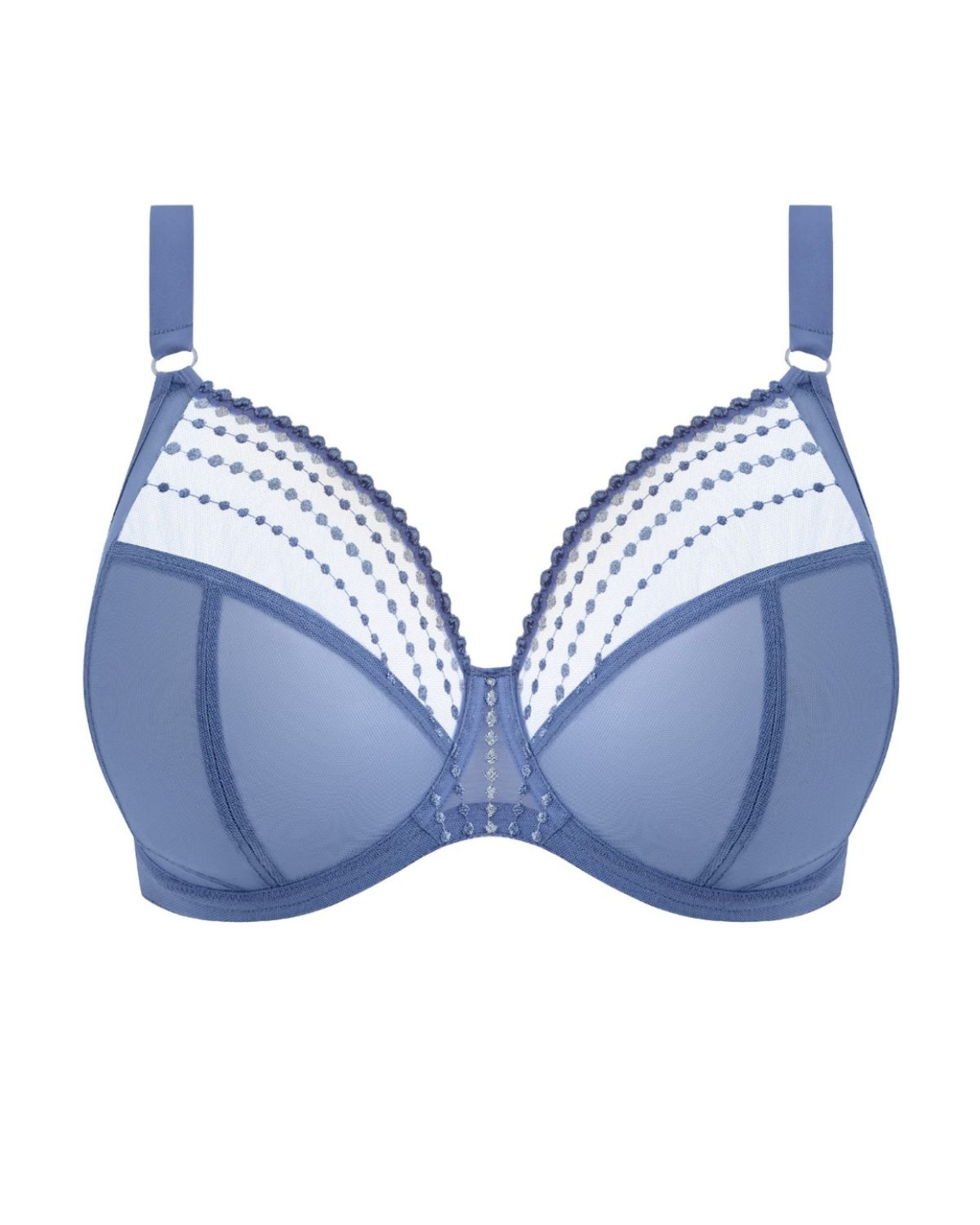 Elomi Matilda Plunge Underwire Bra - 8900 - Lunar Blue