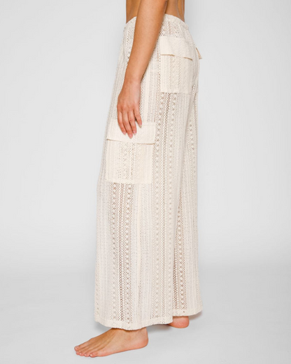 2025 Koy Amalfi Crochet Cargo Pant - K25403-07