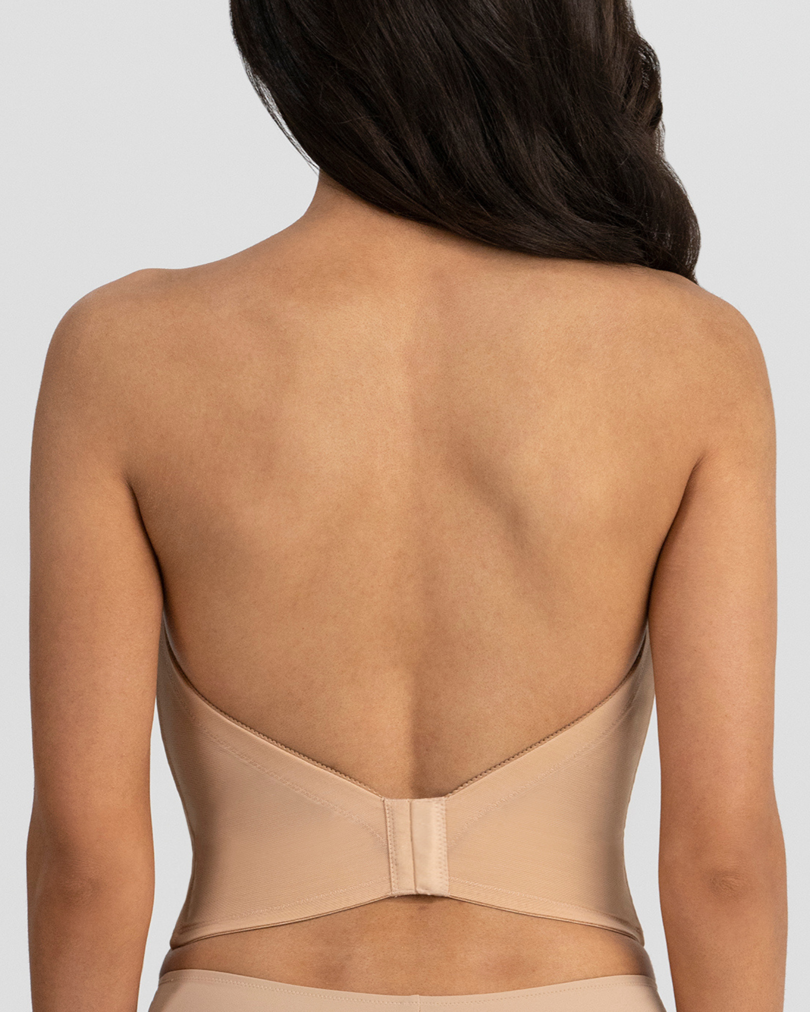 Dominique Valerie Deep Front Plunge V-Wire Backless Strapless