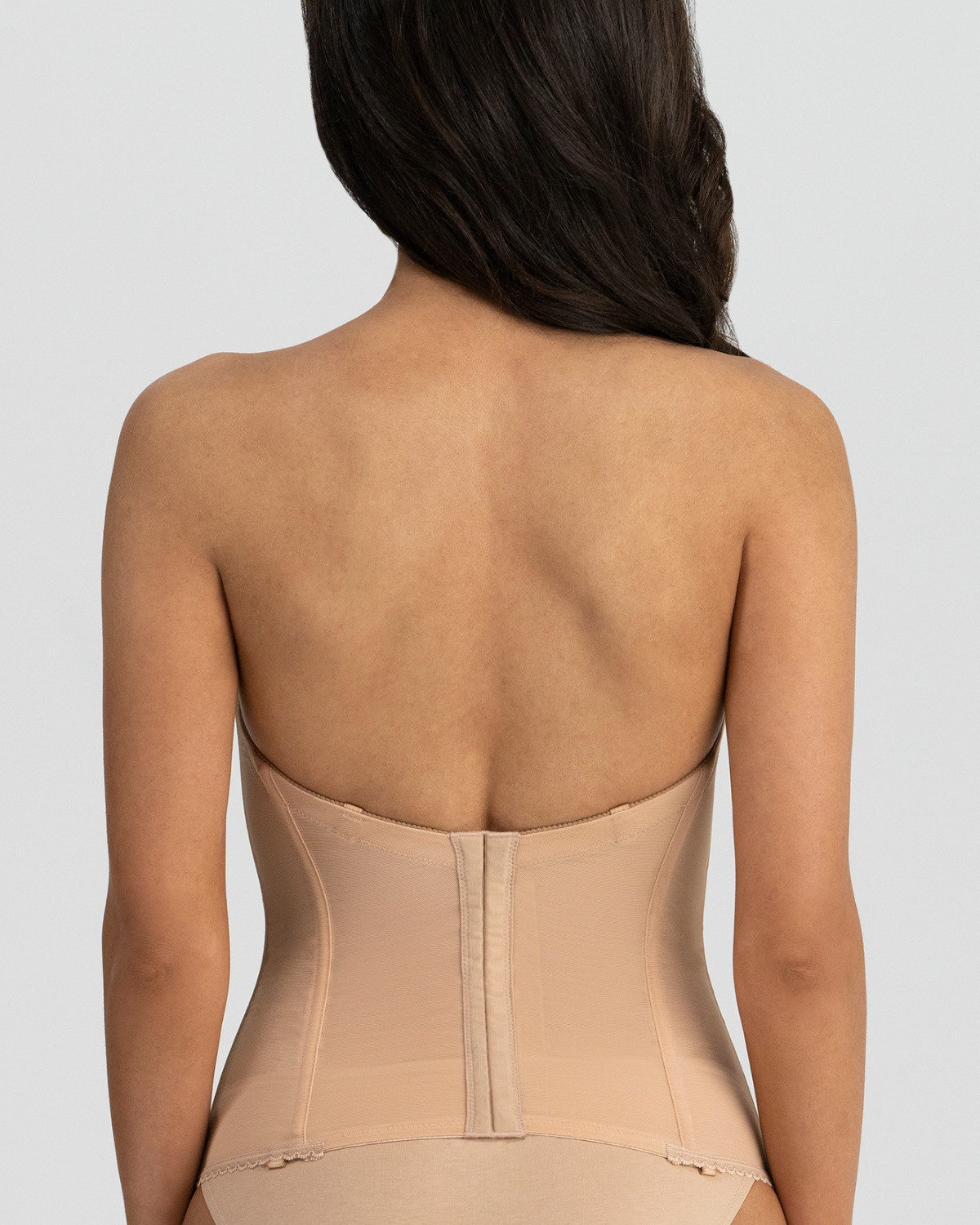 Dominique Vivienne Deep Front Plunge V-Wire Longline Strapless