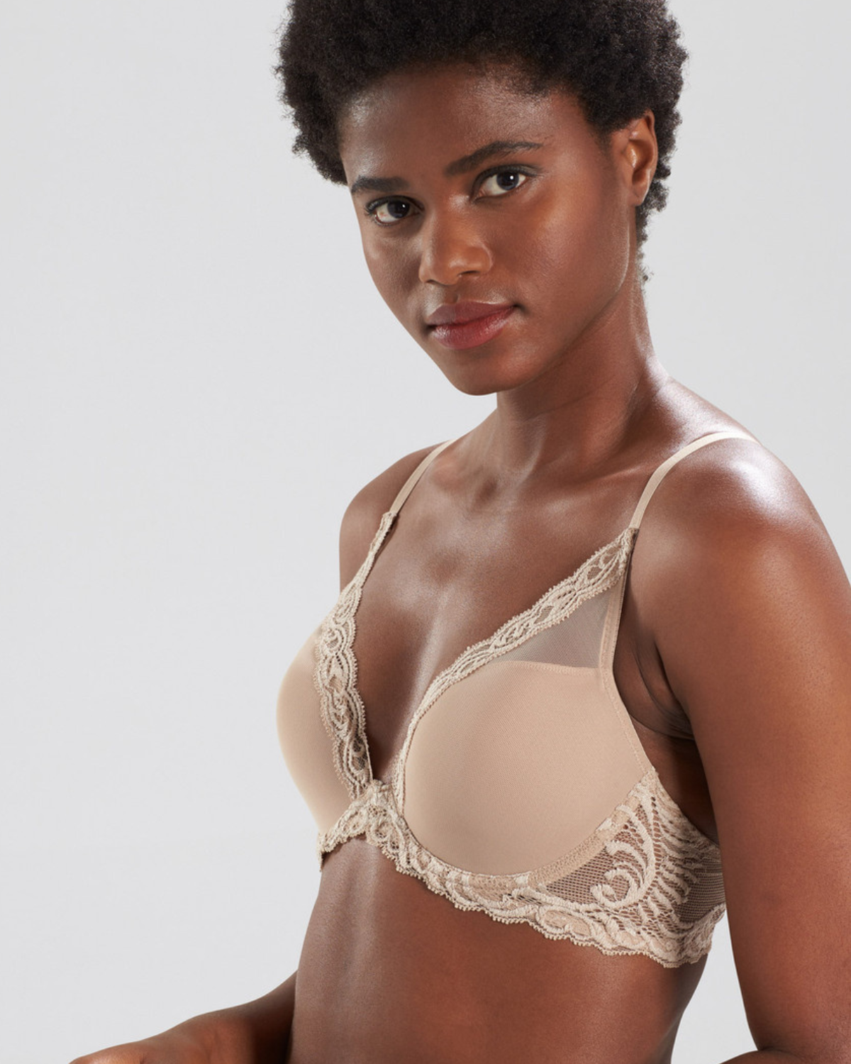 Natori Feathers Plunge Bra  (More colors available) - 730023