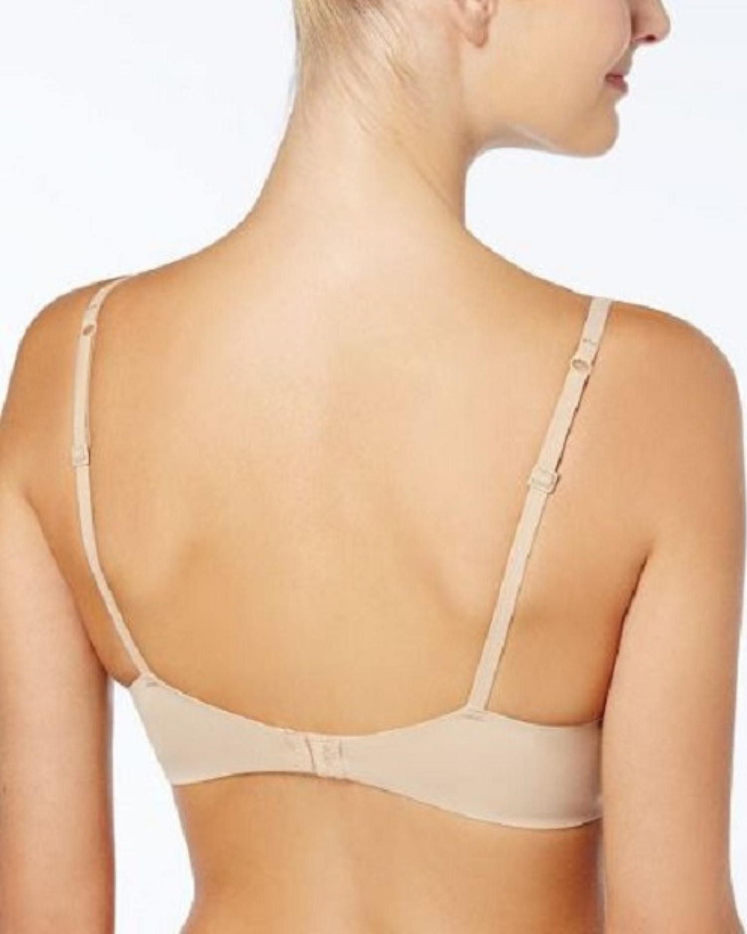 Calvin Klein Women's Perfectly Fit Modern T-Shirt Bra, Bare, 32D 