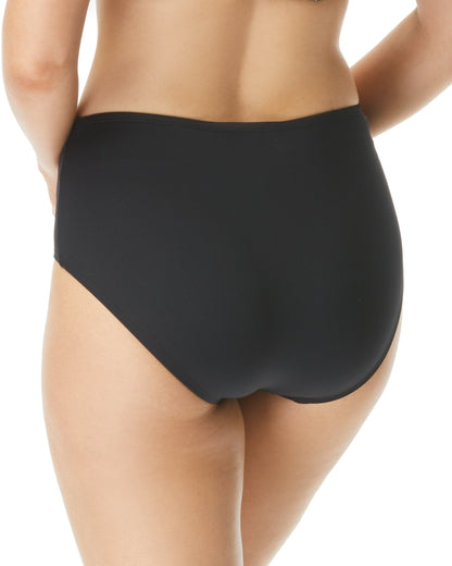 2024 Beach House Solid Chloe High Waist Bikini Bottom (More colors available) - H58433