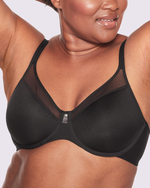 Bali One Smooth U® Ultra Light Underwire Bra (More colors available) - 3439 - Black
