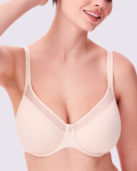 Bali One Smooth U® Ultra Light Underwire Bra (More colors available) - 3439 - Light Beige