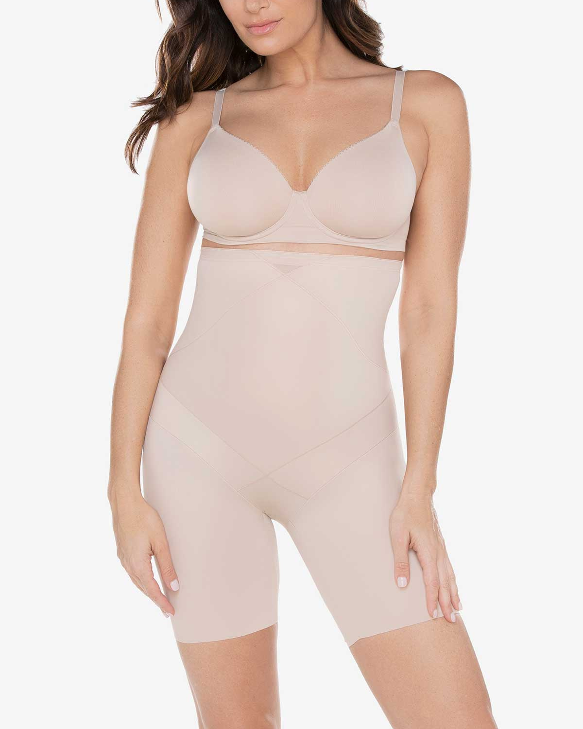 Miraclesuit Tummy Tuck High-Waist Thigh Slimmer - 2419 - Blum's Swimwear & Intimate Apparel, Patchogue, Long Island, Buffalo, New York, Year Round Swimwear, Angela’s Bra Boutique, Farmingdale, Swimsuit, Ashley's Swimwear & Lingerie, Ashley's of Buffalo, Lovely Swimwear & Intimate Apparel, Full-Figure Swimwear, Bathing Suit, Full Bust, Full FigureBras, Plus Size Swimwear, Tummy Control, Everything But Water, Bare Necessities, Kohl's  Macy's, Target, Walmart