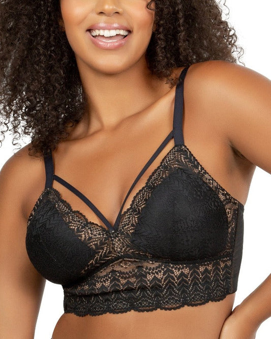 Parfait Mia Lace Bralette - P5951 - Black