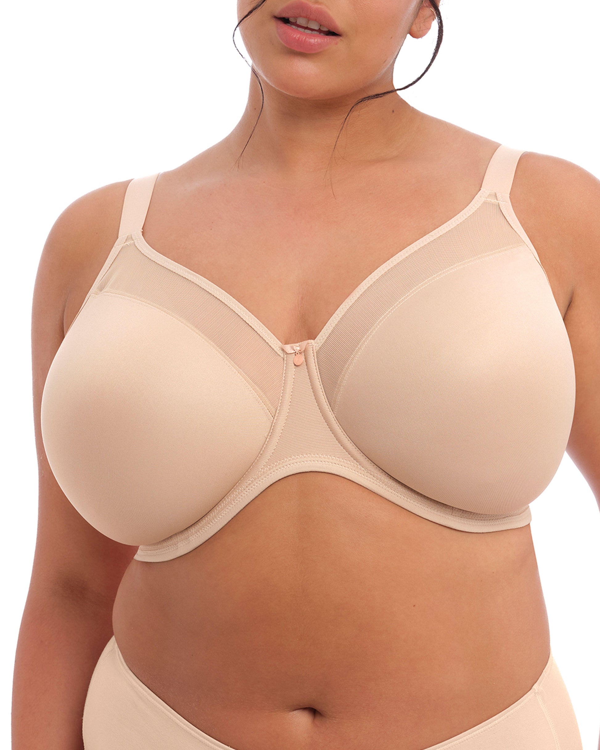 womens bijou underwire banded moulded bra, 40h, sand 