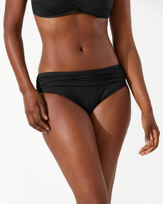 2024 Tommy Bahama Pearl High-Waist Hipster Bikini Bottoms (More colors available) - TSW31018B