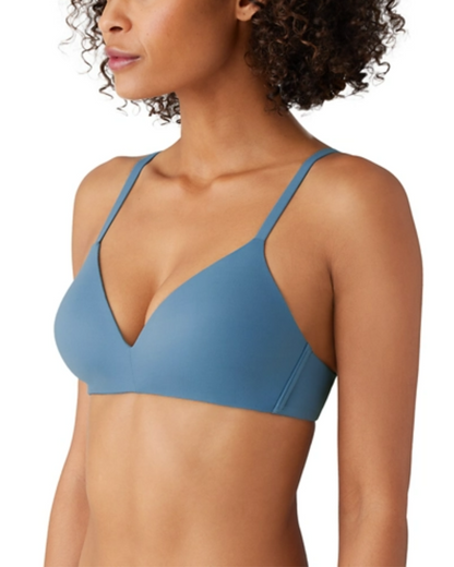 Wacoal How Perfect Wire Free T-Shirt Bra - 852189 - Provincial Blue